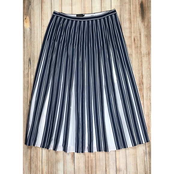 Pendleton Dresses & Skirts - Pendleton Chloe pleated striped silk blend maxi